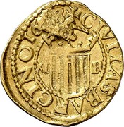 Spain 1/3 Trentin Philip IV ND KM# 1.2 CIVITAS BARCINO 1618 XI R coin reverse Spain 1/3 Trentin Philip IV ND KM# 1.2 CIVITAS BARCINO 1618 XI R coin reverse