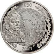 Greece 10 Euro The Evolution of the map of Greece - 1830 The First Greek State 2021 1830 2021 ΤΟ ΠΡΩΤΟ ΕΛΛΗΝΙΚΟ ΚΡΑΤΟΣ coin obverse