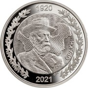 Greece 10 Euro The Evolution of the map of Greece - 1920 Thrace 2021 1920 2021 ΘΡΑΚΗ coin obverse