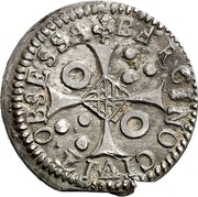 Spain 10 Reales Luis XIV Barcelona 1652 KM# 39 BARCINO CIVIT OBSESSA coin reverse Spain 10 Reales Luis XIV Barcelona 1652 KM# 39 BARCINO CIVIT OBSESSA coin reverse