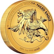 Australia 100 Dollars Australian Wedge-tailed Eagle. Proof High Relief 2021 P Proof High Relief AUSTRALIAN WEDGE-TAILED EAGLE 2021 1 OZ 9999 GOLD coin reverse Australia 100 Dollars Australian Wedge-tailed Eagle. Proof High Relief 2021 P Proof High Relief AUSTRALIAN WEDGE-TAILED EAGLE 2021 1 OZ 9999 GOLD coin reverse
