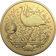 Australia 100 Dollars Australia's Coat of Arms 2021 ELIZABETH II AUSTRALIA 2021 1 OUNCE .9999 AU coin obverse Australia 100 Dollars Australia's Coat of Arms 2021 ELIZABETH II AUSTRALIA 2021 1 OUNCE .9999 AU coin obverse