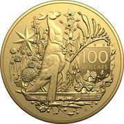 Australia 100 Dollars Australia's Coat of Arms 2021 100 DOLLARS AUSTRALIA coin reverse Australia 100 Dollars Australia's Coat of Arms 2021 100 DOLLARS AUSTRALIA coin reverse