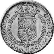 Spain 2 Escudos Cuenca 1725 CA JJ KM# A334 PHILIPPUS V DEI GRA coin obverse Spain 2 Escudos Cuenca 1725 CA JJ KM# A334 PHILIPPUS V DEI GRA coin obverse