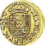 Spain 2 Escudos Philip V Bust 1723 KM# 43 MAIORICARVM CATO coin reverse Spain 2 Escudos Philip V Bust 1723 KM# 43 MAIORICARVM CATO coin reverse