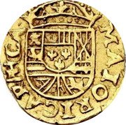 Spain 2 Escudos (Philip V Large Bust) KM# 44 MAIORICAR CAT coin reverse Spain 2 Escudos (Philip V Large Bust) KM# 44 MAIORICAR CAT coin reverse