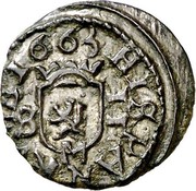 Spain 2 Maravedis Philip IV 1663 S KM# 175 HISPANIARVM REX 1663 S II M coin reverse Spain 2 Maravedis Philip IV 1663 S KM# 175 HISPANIARVM REX 1663 S II M coin reverse
