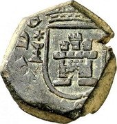 Spain 2 Maravedis Charles II 1680 KM# 5.3 CAROLVS II D G coin obverse Spain 2 Maravedis Charles II 1680 KM# 5.3 CAROLVS II D G coin obverse
