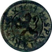 Spain 2 Maravedis (Philip III) KM# 3.7 HISPANIARVM REX 1614 coin reverse Spain 2 Maravedis (Philip III) KM# 3.7 HISPANIARVM REX 1614 coin reverse