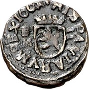 Spain 2 Maravedis (Philip IV) KM# 155.2 HISPANIARVM REX 1664 M II coin reverse Spain 2 Maravedis (Philip IV) KM# 155.2 HISPANIARVM REX 1664 M II coin reverse