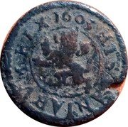 Spain 2 Maravedis (Philip III) KM# 3.6 1603 HISPANIARVM REX coin reverse Spain 2 Maravedis (Philip III) KM# 3.6 1603 HISPANIARVM REX coin reverse
