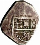 Spain 2 Reales Philip IV 1628 MD V KM# 29.2 coin obverse Spain 2 Reales Philip IV 1628 MD V KM# 29.2 coin obverse
