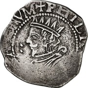 Spain 2 Reales Philip IV ND KM# 13 PHILIPPVS REX ARAGONVM coin obverse Spain 2 Reales Philip IV ND KM# 13 PHILIPPVS REX ARAGONVM coin obverse