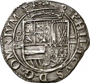 Spain 2 Reales (Philip III) KM# 27.2 PHILIPPVS III D G OMNIVM OD II coin obverse Spain 2 Reales (Philip III) KM# 27.2 PHILIPPVS III D G OMNIVM OD II coin obverse