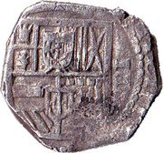 Spain 2 Reales (Philip III) KM# 26.8 coin obverse Spain 2 Reales (Philip III) KM# 26.8 coin obverse