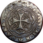 Spain 2 Reales (Felipe III) KM# 14 NAVARR coin reverse Spain 2 Reales (Felipe III) KM# 14 NAVARR coin reverse