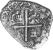 Spain 2 Reales (Philip III) KM# 26.3 coin reverse Spain 2 Reales (Philip III) KM# 26.3 coin reverse