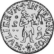 Spain 2 Sols 1644 KM# 12.2 Spain Local Province Valencia Standart Coinage INTER NATOS MVLIERVM 2 coin reverse Spain 2 Sols 1644 KM# 12.2 Spain Local Province Valencia Standart Coinage INTER NATOS MVLIERVM 2 coin reverse