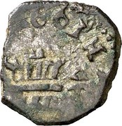 Spain 4 Maravedis Philip IV 1661 M KM# 159 HISPANIARVM REX 1661 coin reverse Spain 4 Maravedis Philip IV 1661 M KM# 159 HISPANIARVM REX 1661 coin reverse