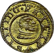 Spain 4 Maravedis Burgos 1663 B R KM# 156.1 PHILIPVS IIII D G coin obverse Spain 4 Maravedis Burgos 1663 B R KM# 156.1 PHILIPVS IIII D G coin obverse