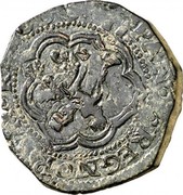 Spain 4 Maravedis (Philip III) KM# 4 HISPAN REGNOP coin reverse Spain 4 Maravedis (Philip III) KM# 4 HISPAN REGNOP coin reverse
