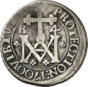 Spain 4 Reales Charles II 1699 M KM# 230 VIRTVTE PROTECTIONE R 4 1700 coin reverse