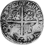Spain 4 Reales (Philip III) KM# 33.4 HISPANIARVM REX 1612 coin reverse Spain 4 Reales (Philip III) KM# 33.4 HISPANIARVM REX 1612 coin reverse