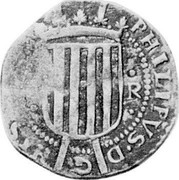 Spain 5 Reales Philip IV 1641 KM# 69 PHILIPVS D G HISPANIARM REX R coin obverse Spain 5 Reales Philip IV 1641 KM# 69 PHILIPVS D G HISPANIARM REX R coin obverse