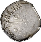 Spain 5 Reales Figueres 1641 KM# 63 VILLE FIGE 1641 coin reverse Spain 5 Reales Figueres 1641 KM# 63 VILLE FIGE 1641 coin reverse