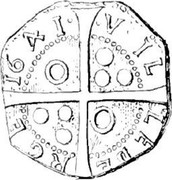 Spain 5 Reales Berga 1641 KM# 59 VILLE BERGE 1641 coin reverse Spain 5 Reales Berga 1641 KM# 59 VILLE BERGE 1641 coin reverse