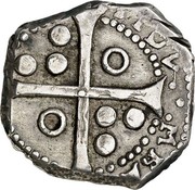 Spain 5 Reales (Besalu) KM# 60 OPIDVM BISVLDVNENSE 1642 coin reverse Spain 5 Reales (Besalu) KM# 60 OPIDVM BISVLDVNENSE 1642 coin reverse