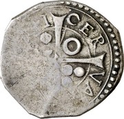 Spain 5 Sous Louis XIII 1641 KM# 45 CERVARIÆ VILLA 1641 coin reverse Spain 5 Sous Louis XIII 1641 KM# 45 CERVARIÆ VILLA 1641 coin reverse
