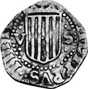 Spain 5 Sous (Gerona) KM# 18 PHILIPPVS IIII V S coin obverse Spain 5 Sous (Gerona) KM# 18 PHILIPPVS IIII V S coin obverse