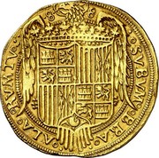 Spain 5 Trentin Philip III ND KM# 9 SVB VMBRA ALARVM TVA coin reverse Spain 5 Trentin Philip III ND KM# 9 SVB VMBRA ALARVM TVA coin reverse