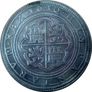 Spain 50 Reales Philip III 1610 KM# 37 HISPANIARVM REX 1610 coin reverse Spain 50 Reales Philip III 1610 KM# 37 HISPANIARVM REX 1610 coin reverse