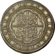 Spain 50 Reales Philip IV 1635 Aqueduct R KM# 81.5 HISPANIARVM REX 1635 coin reverse Spain 50 Reales Philip IV 1635 Aqueduct R KM# 81.5 HISPANIARVM REX 1635 coin reverse