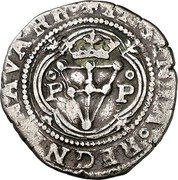 Spain 8 Cornados Philip I of Navarra ND PP KM# 12 INSINIA RECNI NAVAR P P coin reverse Spain 8 Cornados Philip I of Navarra ND PP KM# 12 INSINIA RECNI NAVAR P P coin reverse