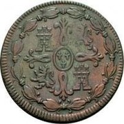 Spain 8 Maravedis Segovia Aqueduct 1772 KM# 408.2 coin reverse