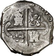 Spain 8 Reales Philip III 1605 To C KM# 38.2 HISPAN REGNORUM REX coin reverse Spain 8 Reales Philip III 1605 To C KM# 38.2 HISPAN REGNORUM REX coin reverse