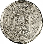 Spain 8 Reales Felipe V Seville 1704 S P KM# 266 PHILIPPVS V DEI GRAT S P VIII coin obverse