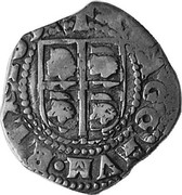 Spain 8 Reales (Felipe IV) KM# 42 coin reverse Spain 8 Reales (Felipe IV) KM# 42 coin reverse