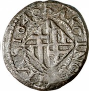 Spain Ardite Philip III 1640 KM# 11 BARCINO CIVITAS 1640 coin reverse Spain Ardite Philip III 1640 KM# 11 BARCINO CIVITAS 1640 coin reverse