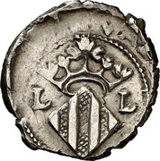 Spain Croat (Carlos III Pretender) KM# PT2 L L coin reverse Spain Croat (Carlos III Pretender) KM# PT2 L L coin reverse