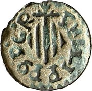 Spain Dinero Louis XIII 1641 KM# 23 PHILIPP9 D G R coin obverse Spain Dinero Louis XIII 1641 KM# 23 PHILIPP9 D G R coin obverse