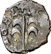 Spain Dinero Carlos II 1682 KM# 35 coin reverse Spain Dinero Carlos II 1682 KM# 35 coin reverse