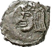 Spain Dinero (Diner, Menudo, Menut) Philip III ND KM# 7 coin obverse Spain Dinero (Diner, Menudo, Menut) Philip III ND KM# 7 coin obverse