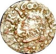 Spain Dinero (Aragon) KM# 6 coin obverse Spain Dinero (Aragon) KM# 6 coin obverse
