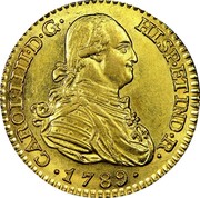 Spain 1 S Carlos IV 1789 MF KM# 434 CAROL IIII D G HISP ET IND R 1789 coin obverse Spain 1 S Carlos IV 1789 MF KM# 434 CAROL IIII D G HISP ET IND R 1789 coin obverse