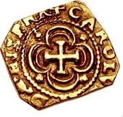 Spain Escudo (Carlos II) KM# 52 CAROLVS II DG HISP RX coin obverse Spain Escudo (Carlos II) KM# 52 CAROLVS II DG HISP RX coin obverse