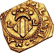 Spain Escudo (Carlos II) KM# 52 VALEMTI LL coin reverse Spain Escudo (Carlos II) KM# 52 VALEMTI LL coin reverse